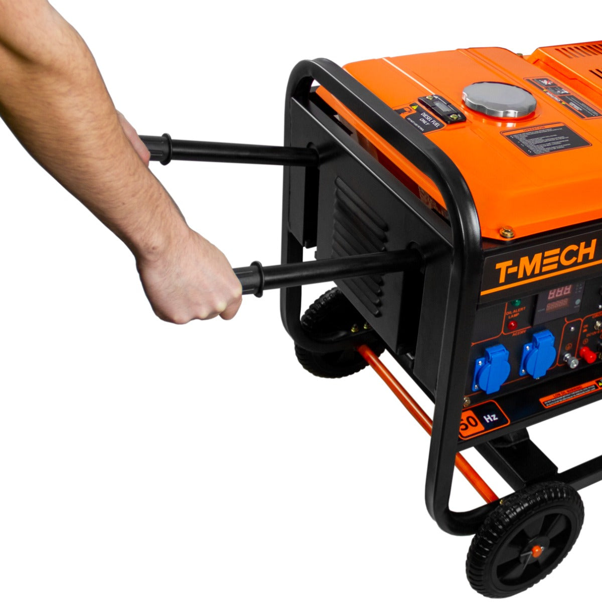 T-Mech Portabel Dieselgenerator Öppen Ram 2kVA