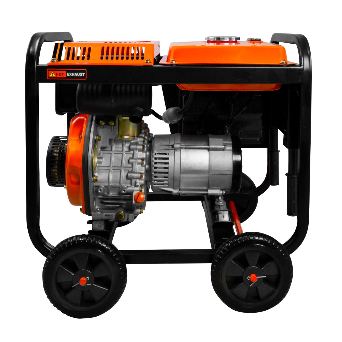 T-Mech Portabel Dieselgenerator Öppen Ram 2kVA