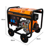 T-Mech Portabel Dieselgenerator Öppen Ram 2kVA