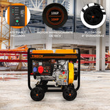 T-Mech Portabel Dieselgenerator Öppen Ram 5kVA