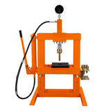 Hydraulisk Verkstadspress med Manometer – 10 Ton