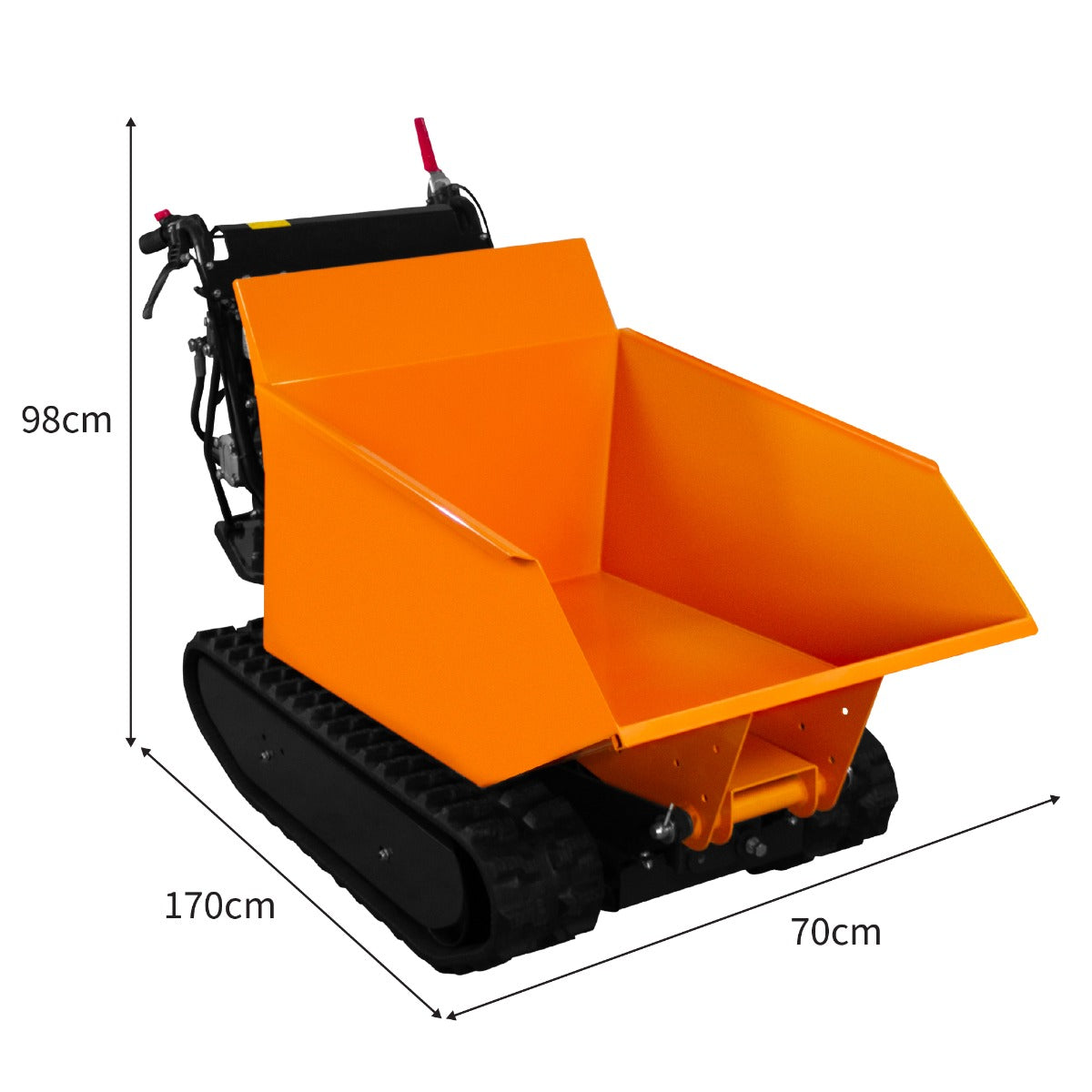 Bandburen Bensindriven Minidumper & Tipper
