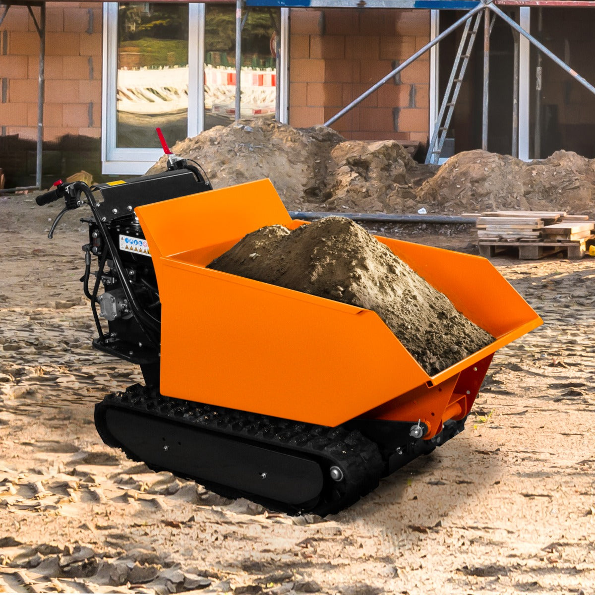 Bandburen Bensindriven Minidumper & Tipper