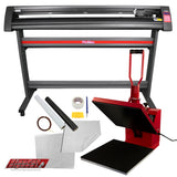 Värmepress 38 x 38cm & 1350mm Skärplotter
