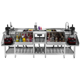 Kompakt Dubbel Cocktailbarstation