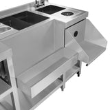 Kompakt Dubbel Cocktailbarstation
