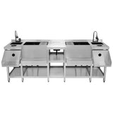 Kompakt Dubbel Cocktailbarstation