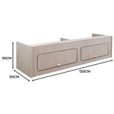 Överskåp för Inredning i Skåpbil – 120cm x 30cm x 30cm