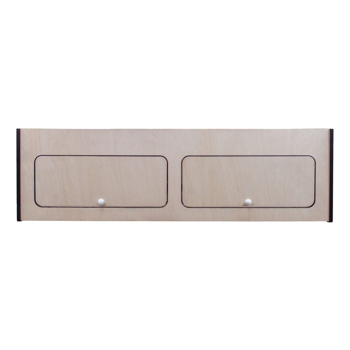 Överskåp för Inredning i Skåpbil med Svart List – 120cm x 35cm x 35cm