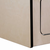Överskåp för Inredning i Skåpbil med Svart List – 120cm x 35cm x 35cm