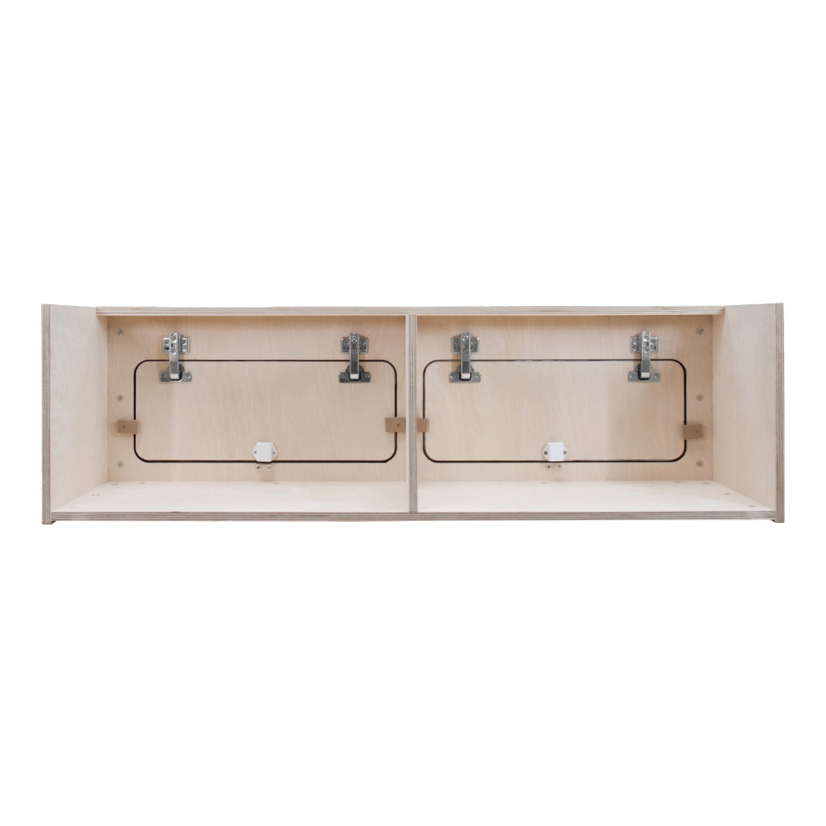 Överskåp för Inredning i Skåpbil med Svart List – 120cm x 35cm x 35cm