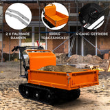 Bandburen Bensindriven Minidumper & Transportör