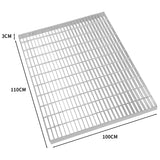 Galvaniserad Gallerpanel - 1100mm x 1000mm