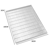 Galvaniserad Gallerpanel - 1000mm x 900mm