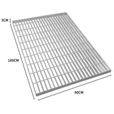 Galvaniserad Gallerpanel - 1000mm x 800mm