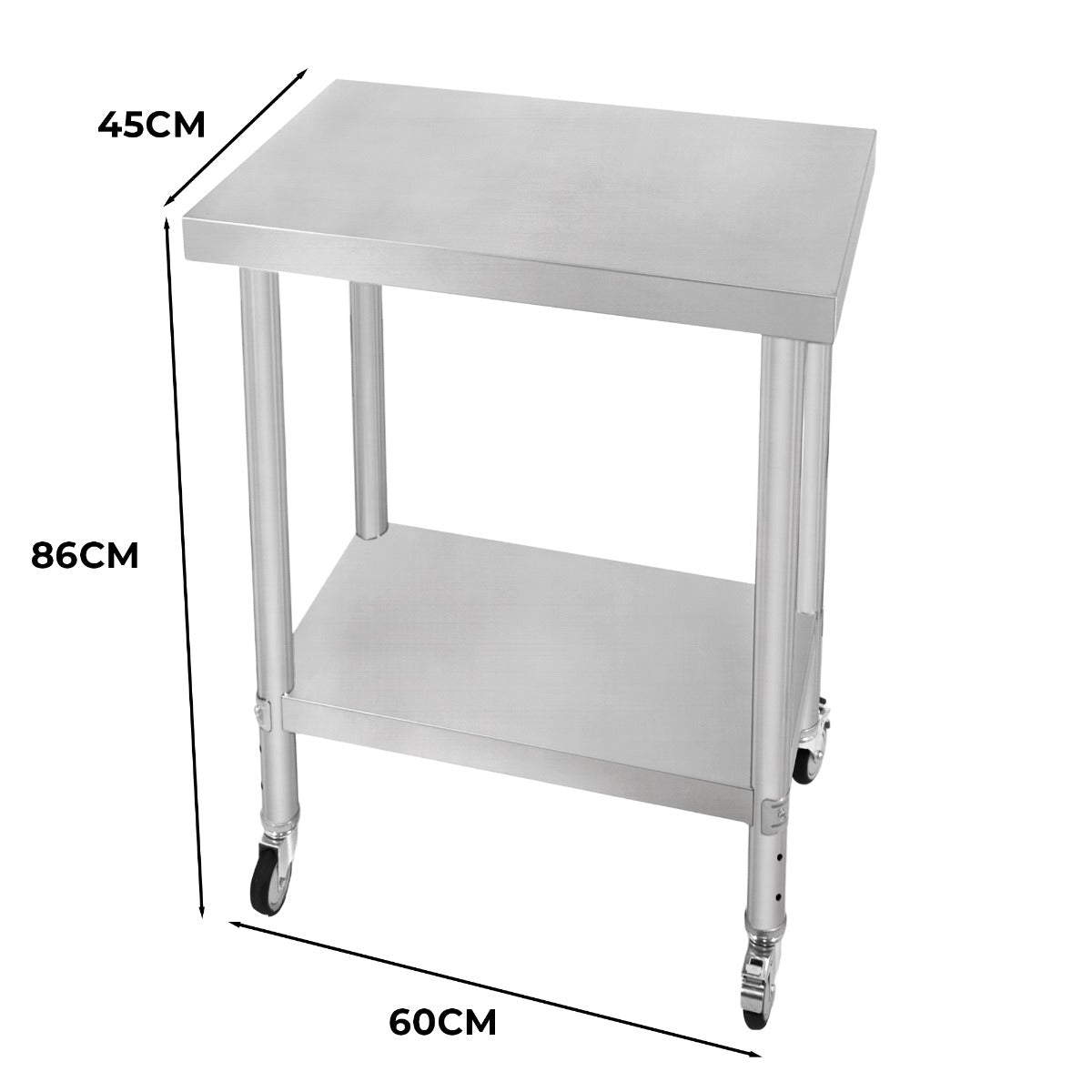 KuKoo Avlastningsbord – 86cm x 60cm x 45cm