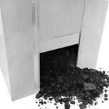 Förvaringsbox för Kol i Galvaniserat Stål - 150kg