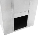 Förvaringsbox för Kol i Galvaniserat Stål - 150kg