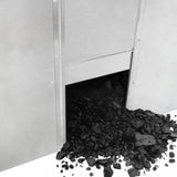 Förvaringsbox för Kol i Galvaniserat Stål - 250kg