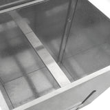 Förvaringsbox för Kol i Galvaniserat Stål - 350kg