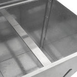 Förvaringsbox för Kol i Galvaniserat Stål - 500kg