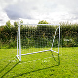 240 x 182cm Fotbollsmål, Bärväska och Måltavla