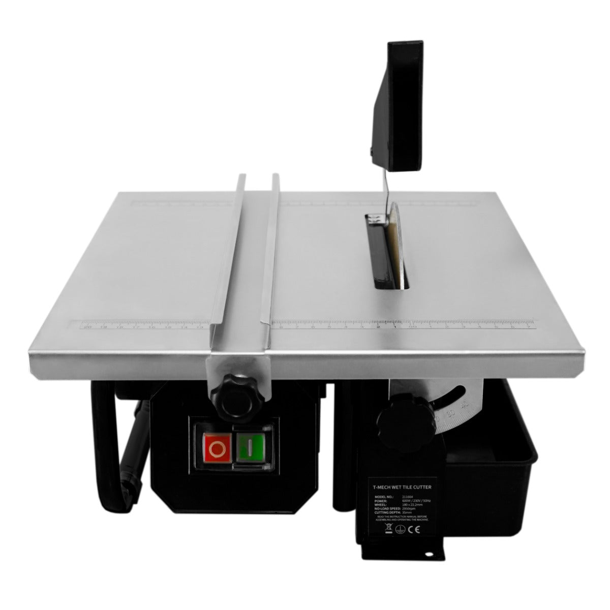 T-Mech Elektrisk Våtkakelskärare - 180 mm / 600W