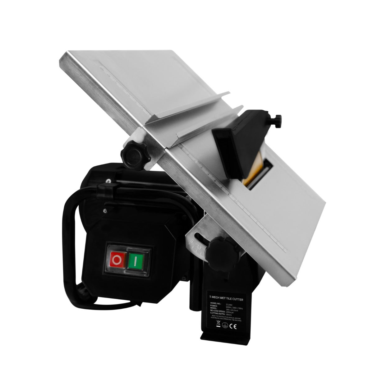 T-Mech Elektrisk Våtkakelskärare - 180 mm / 600W
