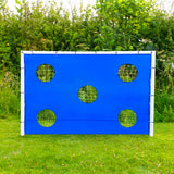 185 x 121cm Fotbollsmål, Bärväska och Måltavla