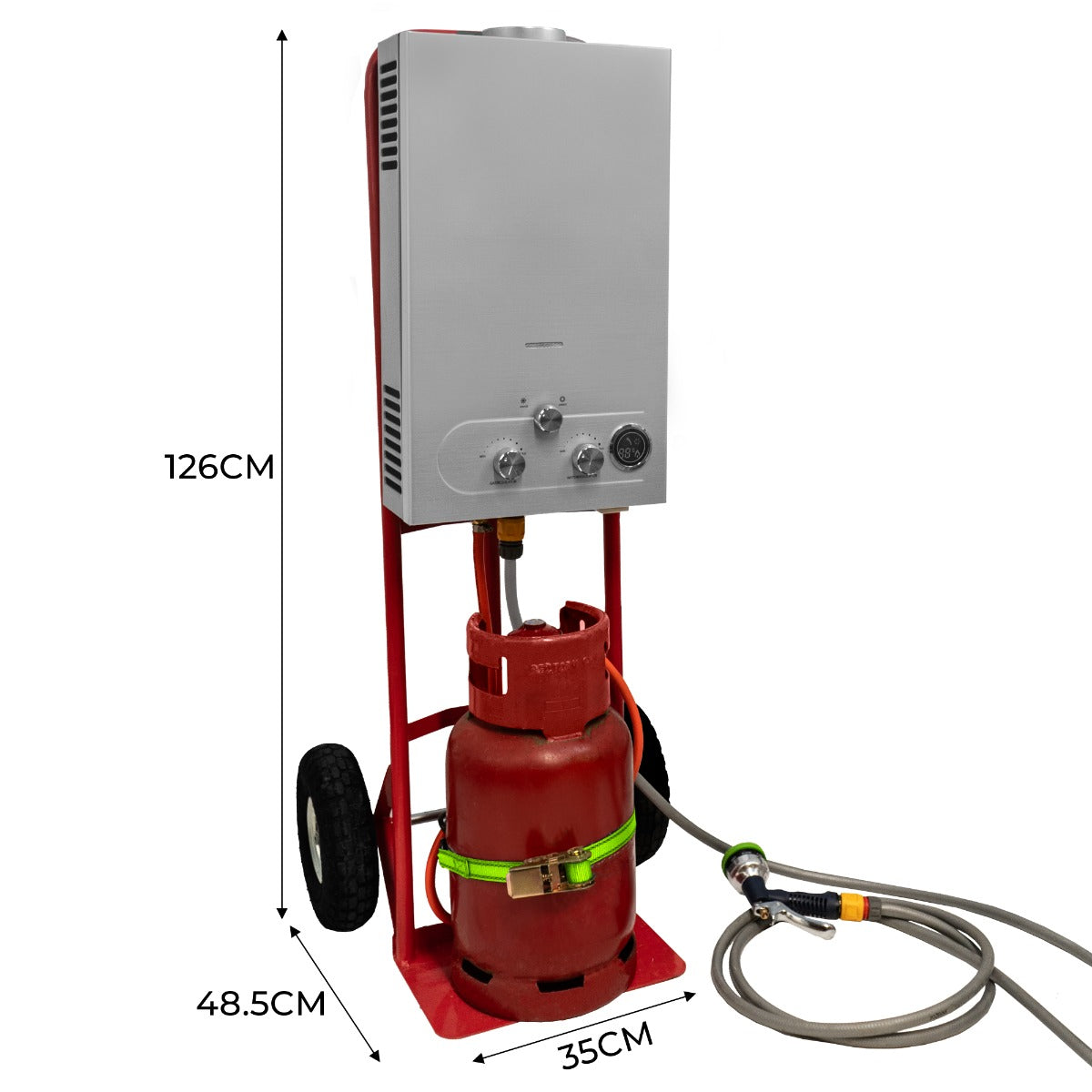 Portabel Hästdusch 18L
