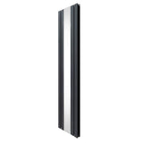 Platt Spegelradiator - 1800mm x 425mm – Grå