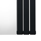 Platt Spegelradiator - 1800mm x 425mm – Svart