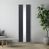 Platt Spegelradiator - 1800mm x 565mm – Grå