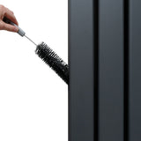 Platt Spegelradiator - 1800mm x 565mm – Grå
