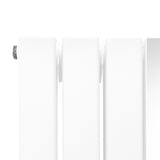 Platt Spegelradiator - 1800mm x 565mm – Vit