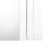 Platt Spegelradiator - 1800mm x 565mm – Vit
