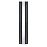 Oval Spegelradiator - 1800mm x 380mm – Grå