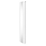 Oval Spegelradiator - 1800mm x 380mm – Vit