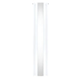 Oval Spegelradiator - 1800mm x 380mm – Vit