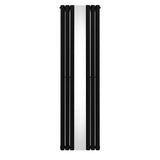 Oval Spegelradiator - 1800mm x 500mm – Svart