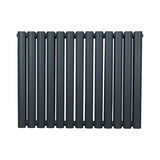 Radiatorer med Ovala Kolumner – 600mm x 780mm – Grå