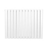 Radiatorer med Ovala Kolumner – 600mm x 780mm – Vit