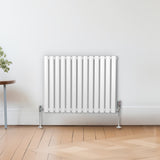 Radiatorer med Ovala Kolumner – 600mm x 780mm – Vit