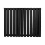 Radiatorer med Ovala Kolumner – 600mm x 780mm – Svart