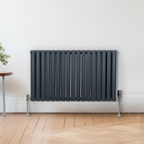 Radiatorer med Ovala Kolumner – 600mm x 1020mm – Grå