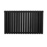 Radiatorer med Ovala Kolumner – 600mm x 1020mm – Svart