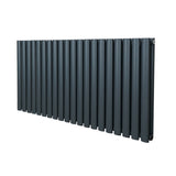 Radiatorer med Ovala Kolumner – 600mm x 1200mm – Grå