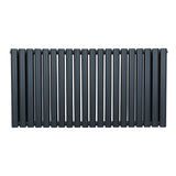 Radiatorer med Ovala Kolumner – 600mm x 1200mm – Grå