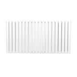 Radiatorer med Ovala Kolumner – 600mm x 1200mm – Vit