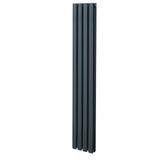 Radiatorer med Ovala Kolumner – 1600mm x 240mm – Grå